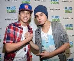 Austin recorded a track with his singing ideal Justin Bieber, but sad to say the song has not been yet released.